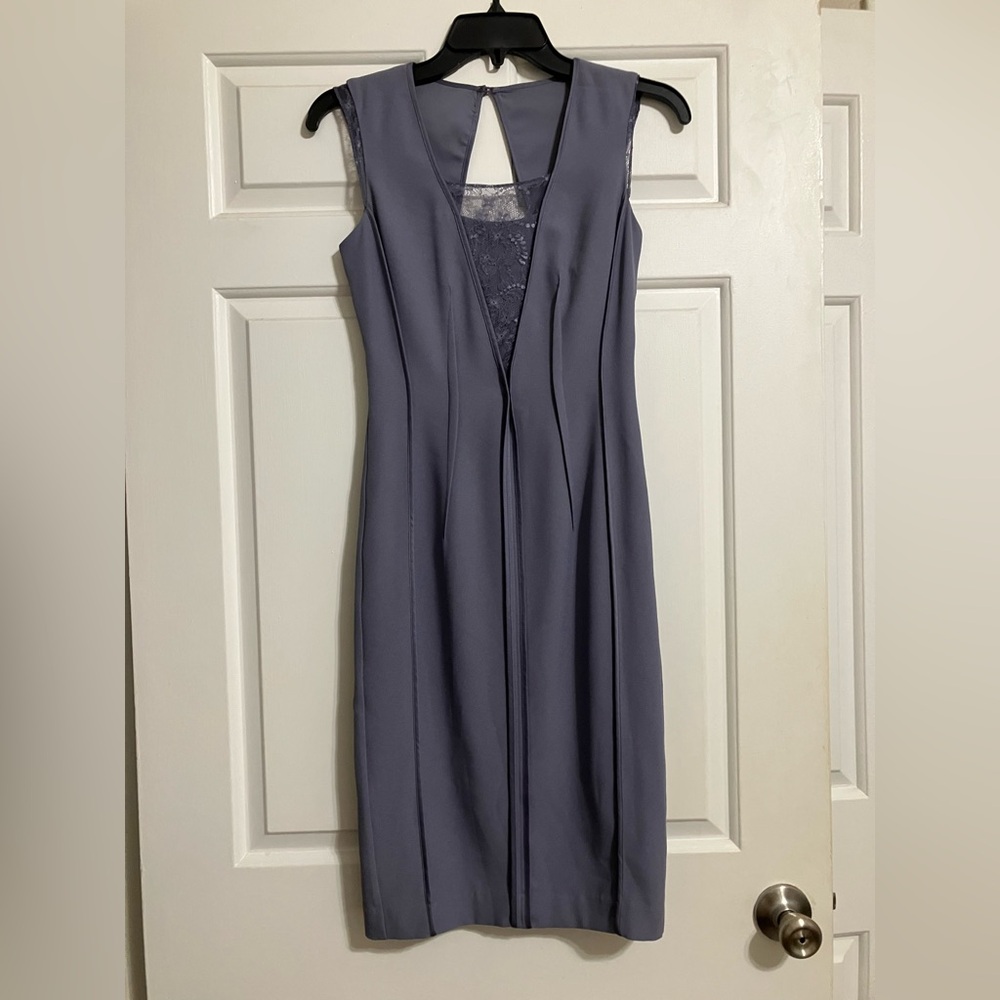 Reiss Elegant Purple Sleeveless Dress